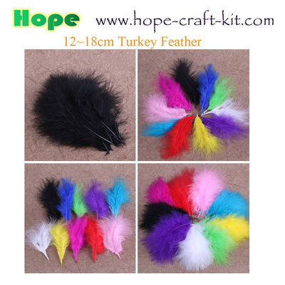 Various size of goose feathers, turkey feathers, chicken feathers, peacock , ostrich feathers for hobbies and kids DIY supplier