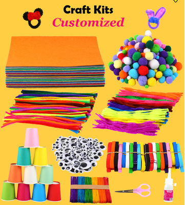 Assorted color &amp; sizes soft shinning glittering Pom pom ball beads for hobbies and kids hand-crafted DIY material supplier