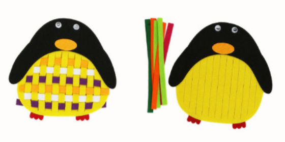 kids children felt non-woven knitted work creative diy crafts kits kids hand craft knitting weaving DIY felt material supplier