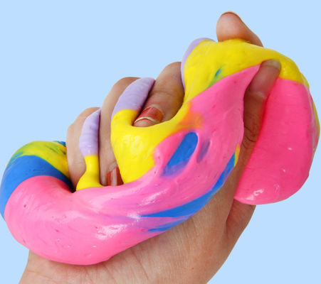 12 Colors 16 Colors 24 Colors Fluffy Puff Slime Eco-friendly Non-toxic Playdough Plasticine Clay Kids Children DIY Toys supplier