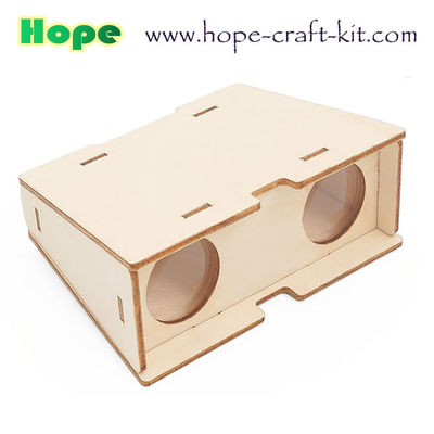 Kids Scientific DIY  Toys Wooden Color Smart Graffiti Doodling Robots Easy Assembly for STEM physics Education OEM ODM supplier